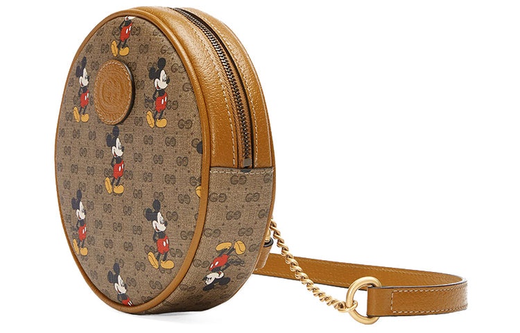 (WMNS) Gucci xDisney GG Bag Creamy/Brown 603730-HWUBM-8559 - 2