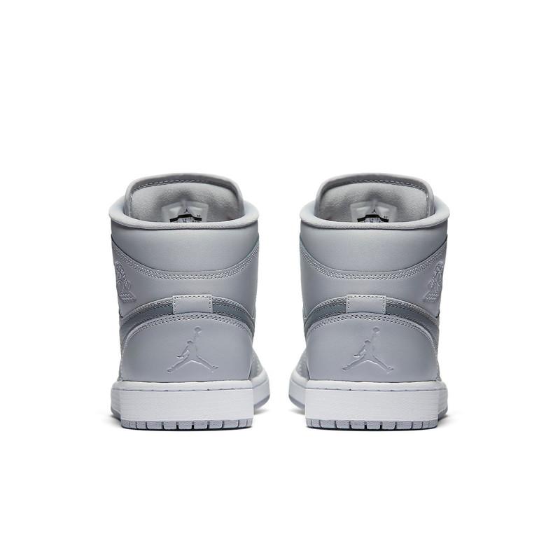 Jordan Air Jordan 1 Mid 'Wolf Grey' 554724-033 outlook