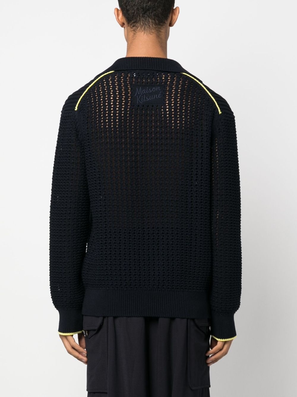 V-neck knit jumper - 4