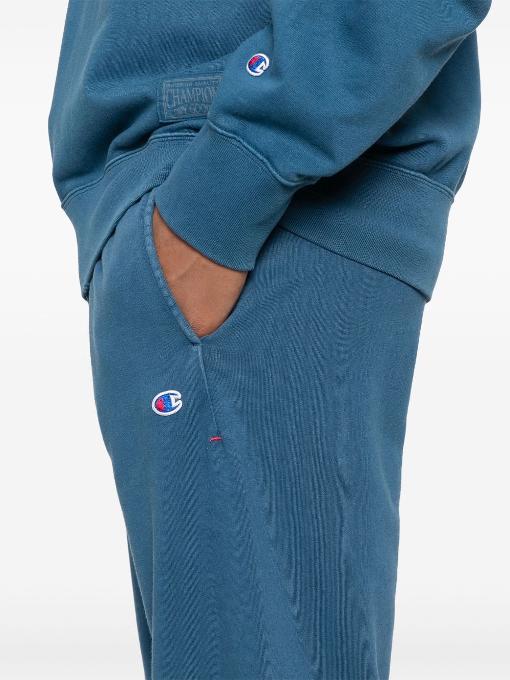 logo-patch track pants - 5
