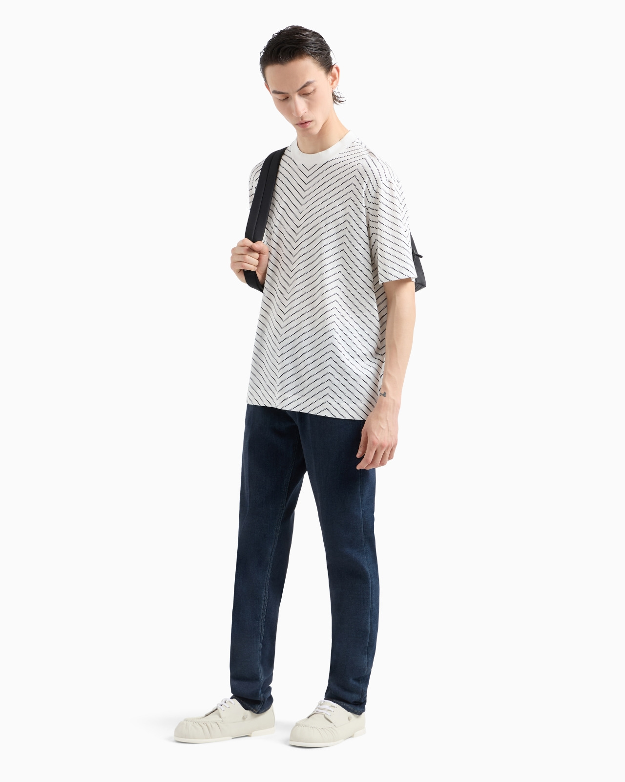 J75 Slim-fit soft denim jeans with fleece lining - 4