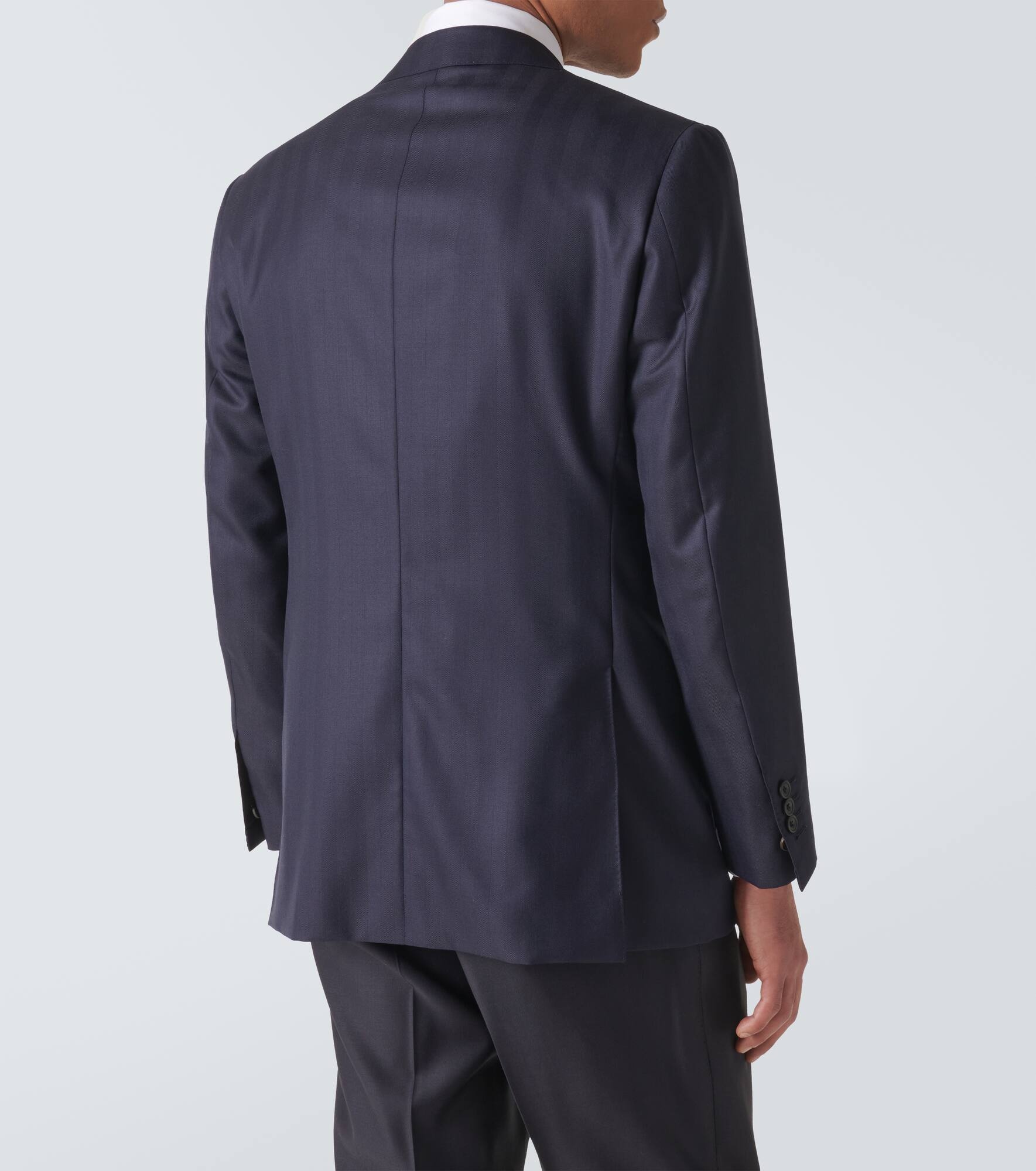 Wool suit jacket - 4