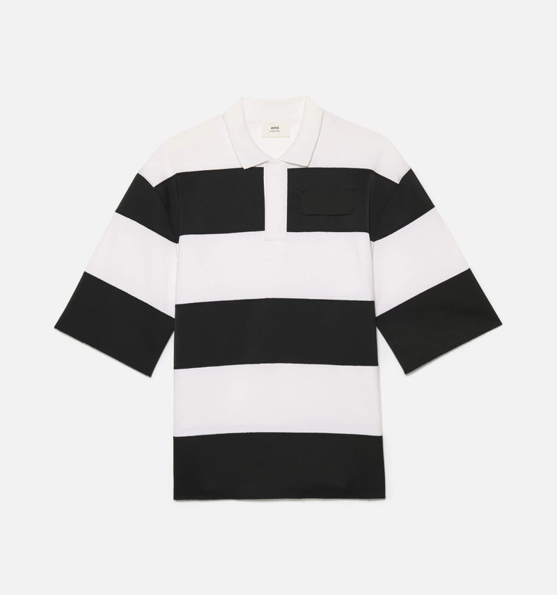 Rugby Striped Polo Shirt 5