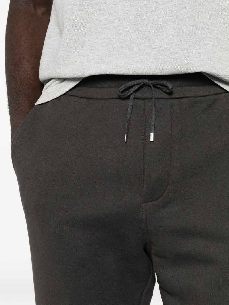 logo-patch drawstring track pants 5