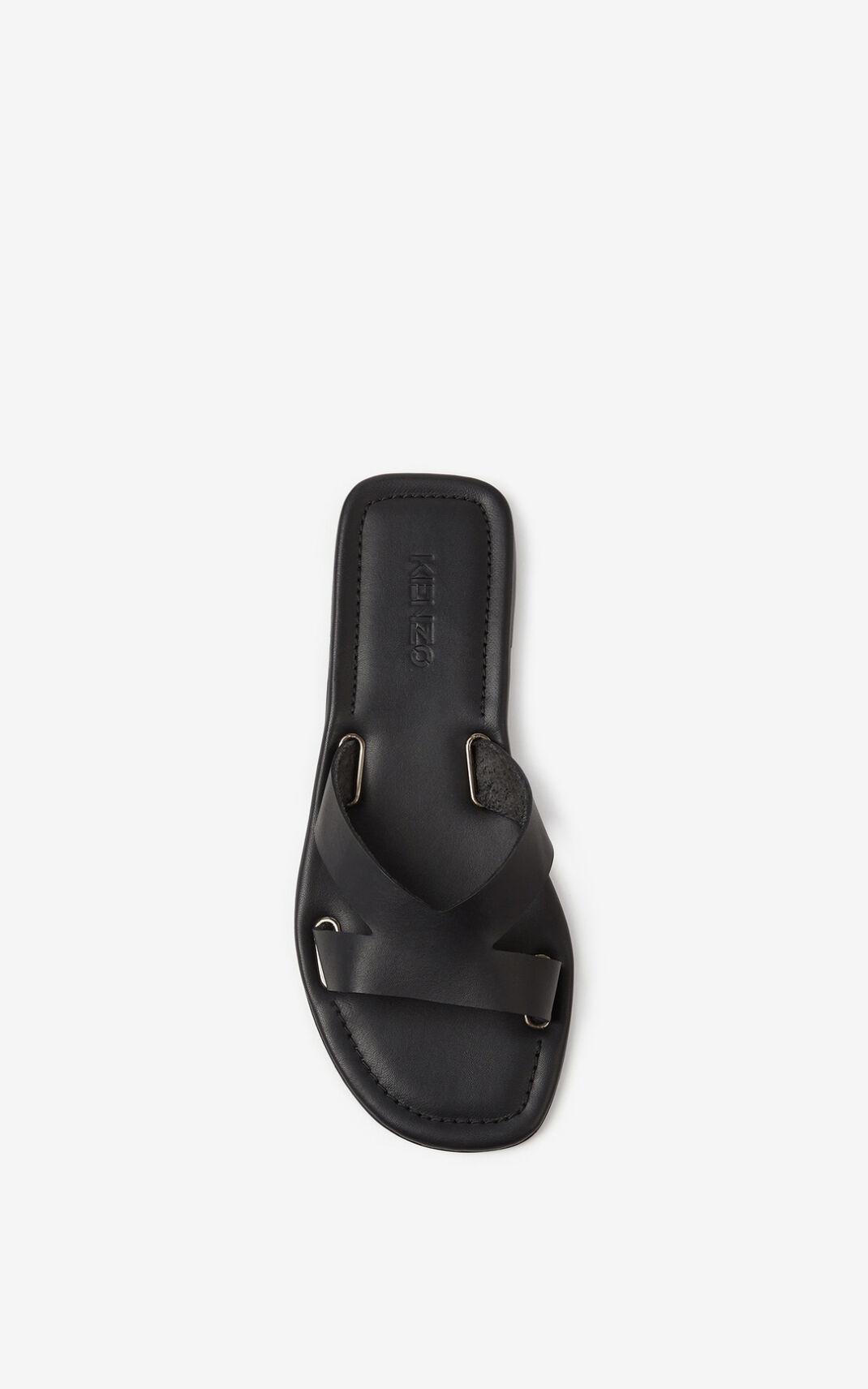 OPANKA flat leather mules - 2