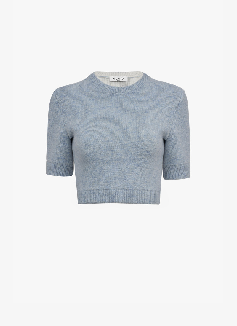 SHETLAND CROPPED T-SHIRT - 1