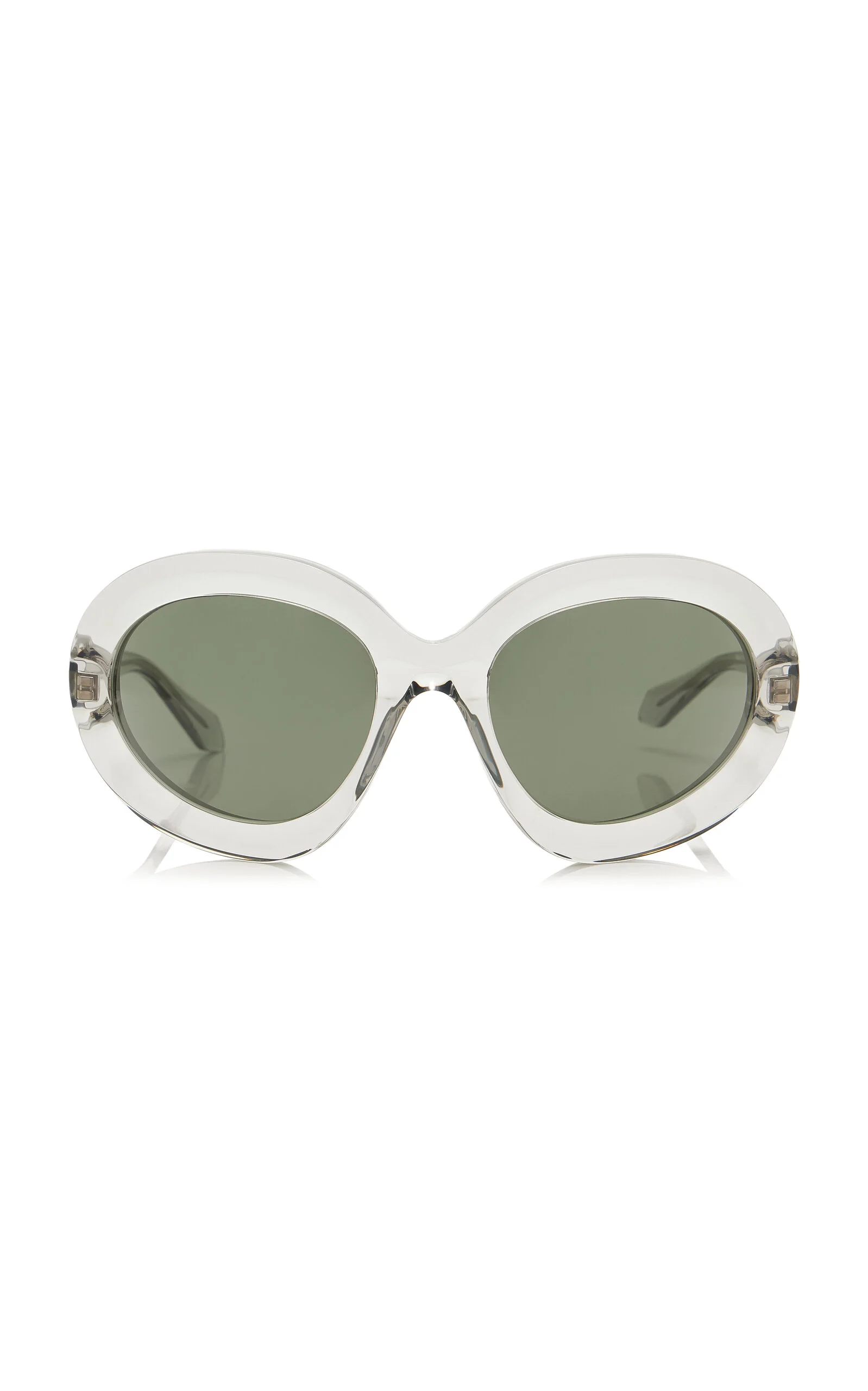 Butterfly-Frame Acetate Sunglasses - 1