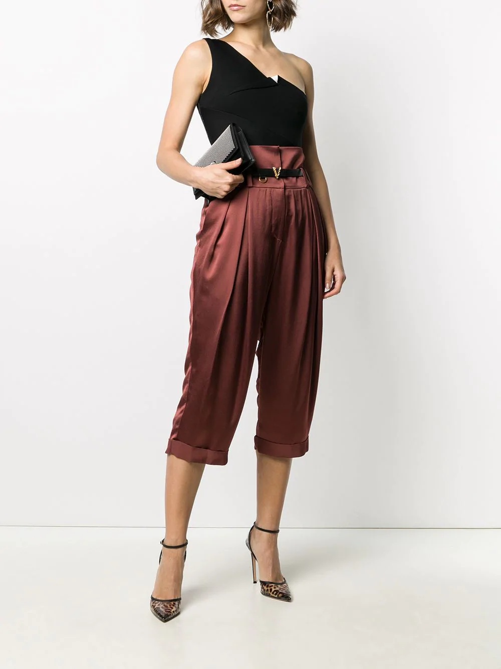 high-waisted trousers - 2