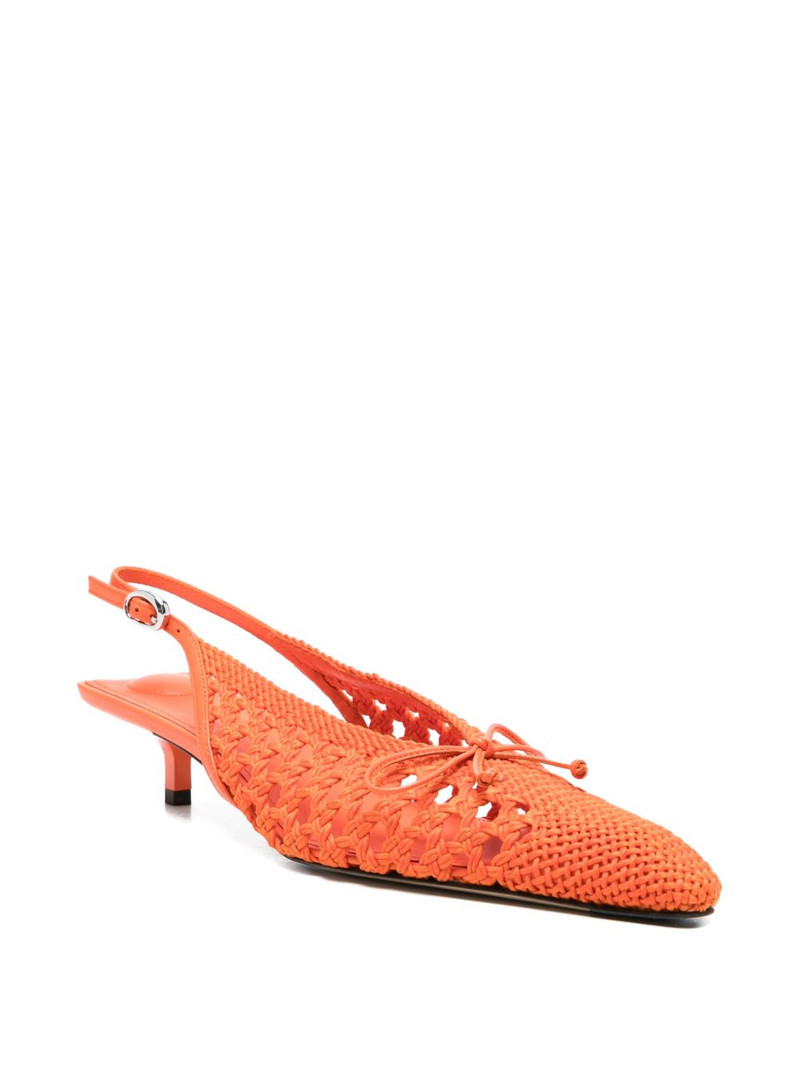 JACQUEMUS Duelo slingback pumps outlook