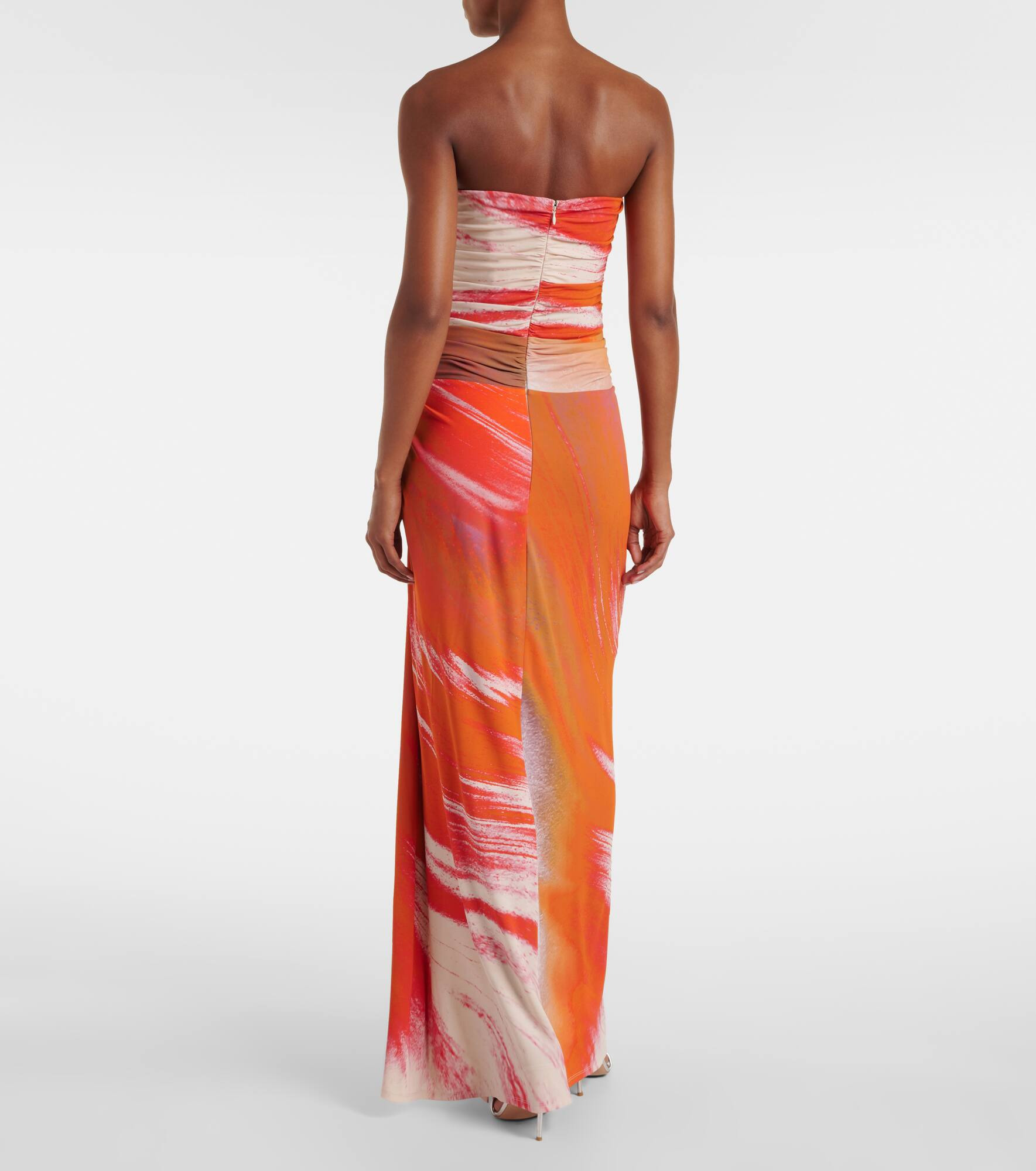 Emma printed jersey maxi dress - 3