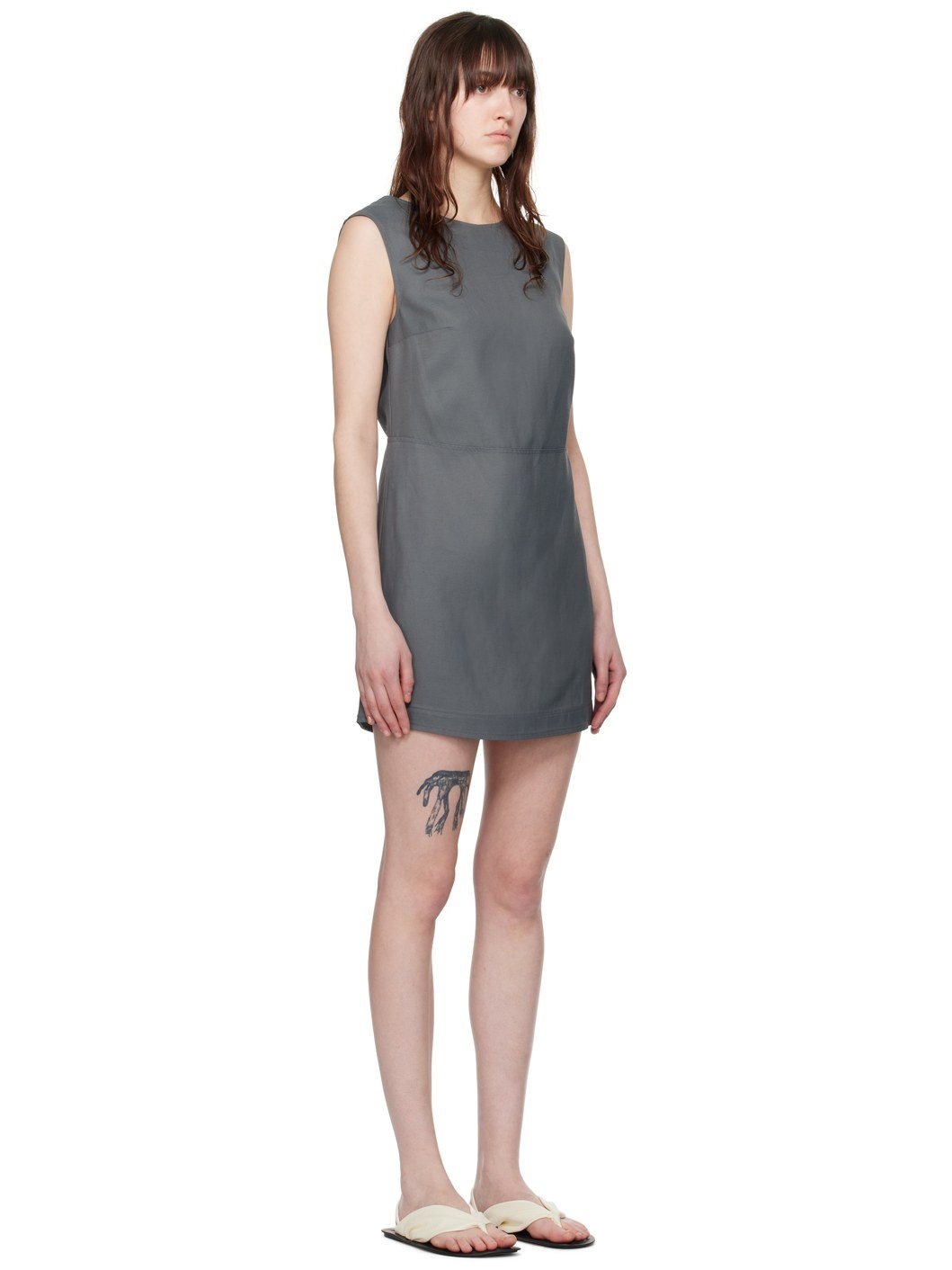 Gray Hoya Minidress - 2