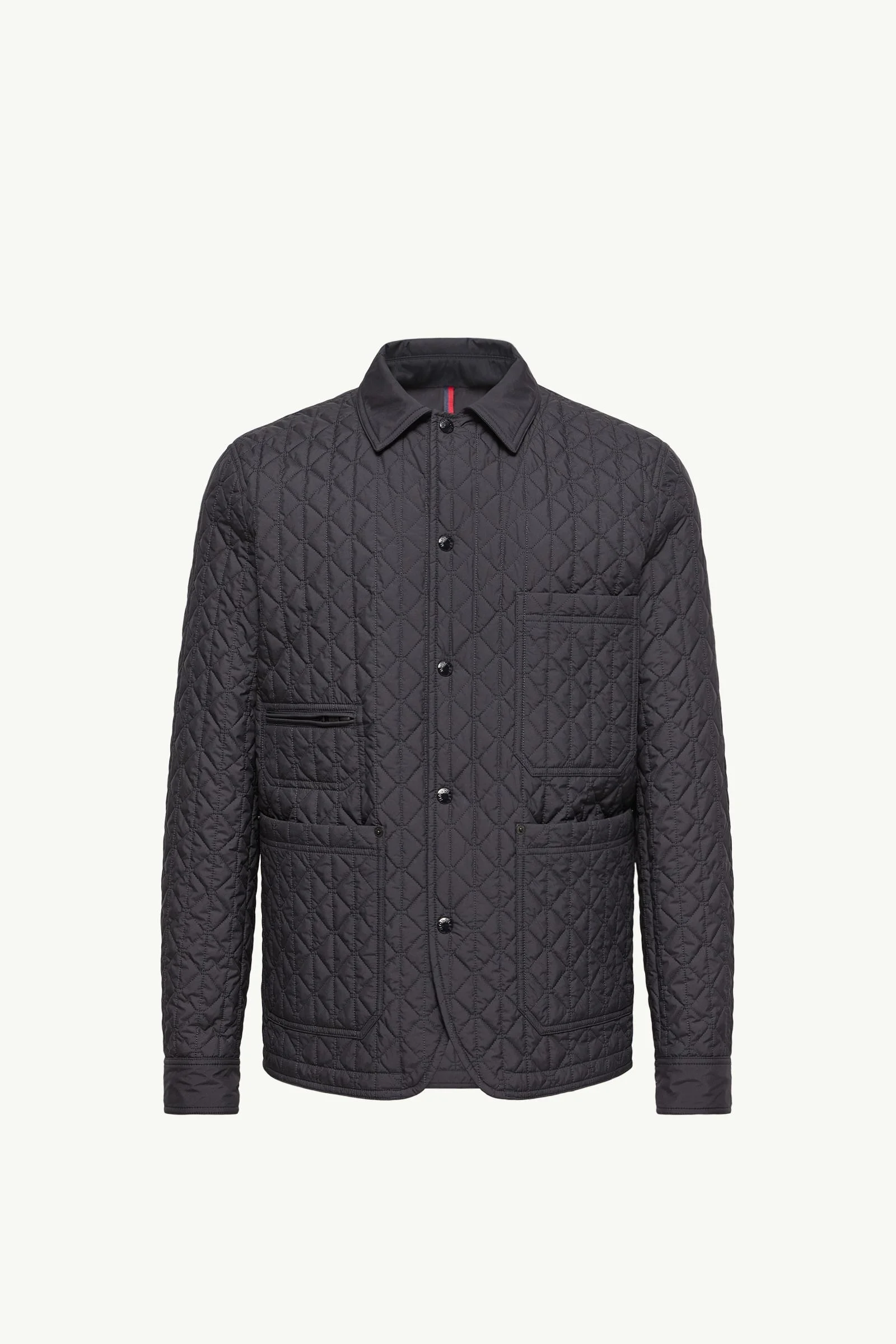 Theoline Diamond-Quilted Padded Mid-Length Jacket - 1