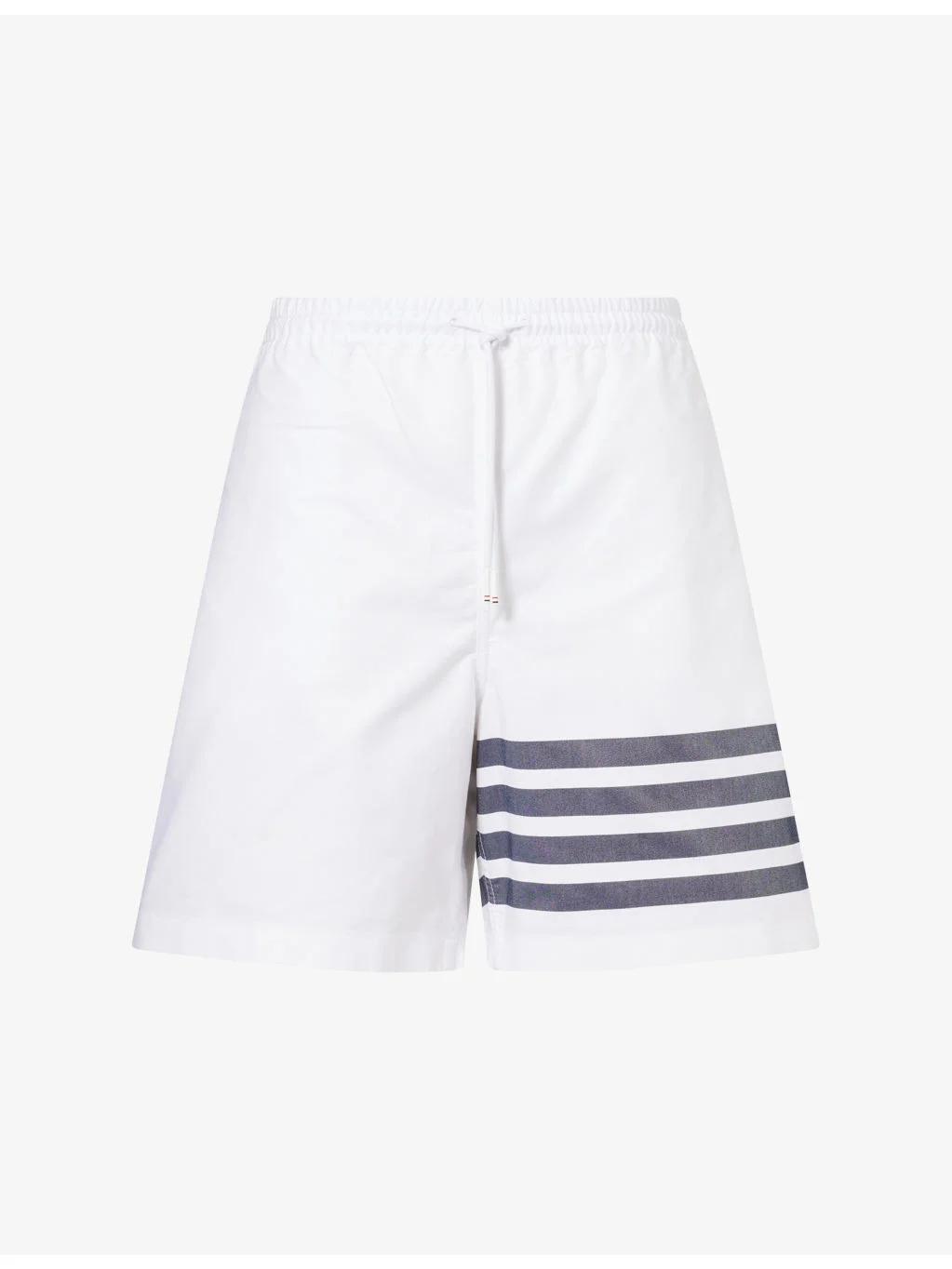 Oxford 4-Bar Rugby Cotton Shorts - 1