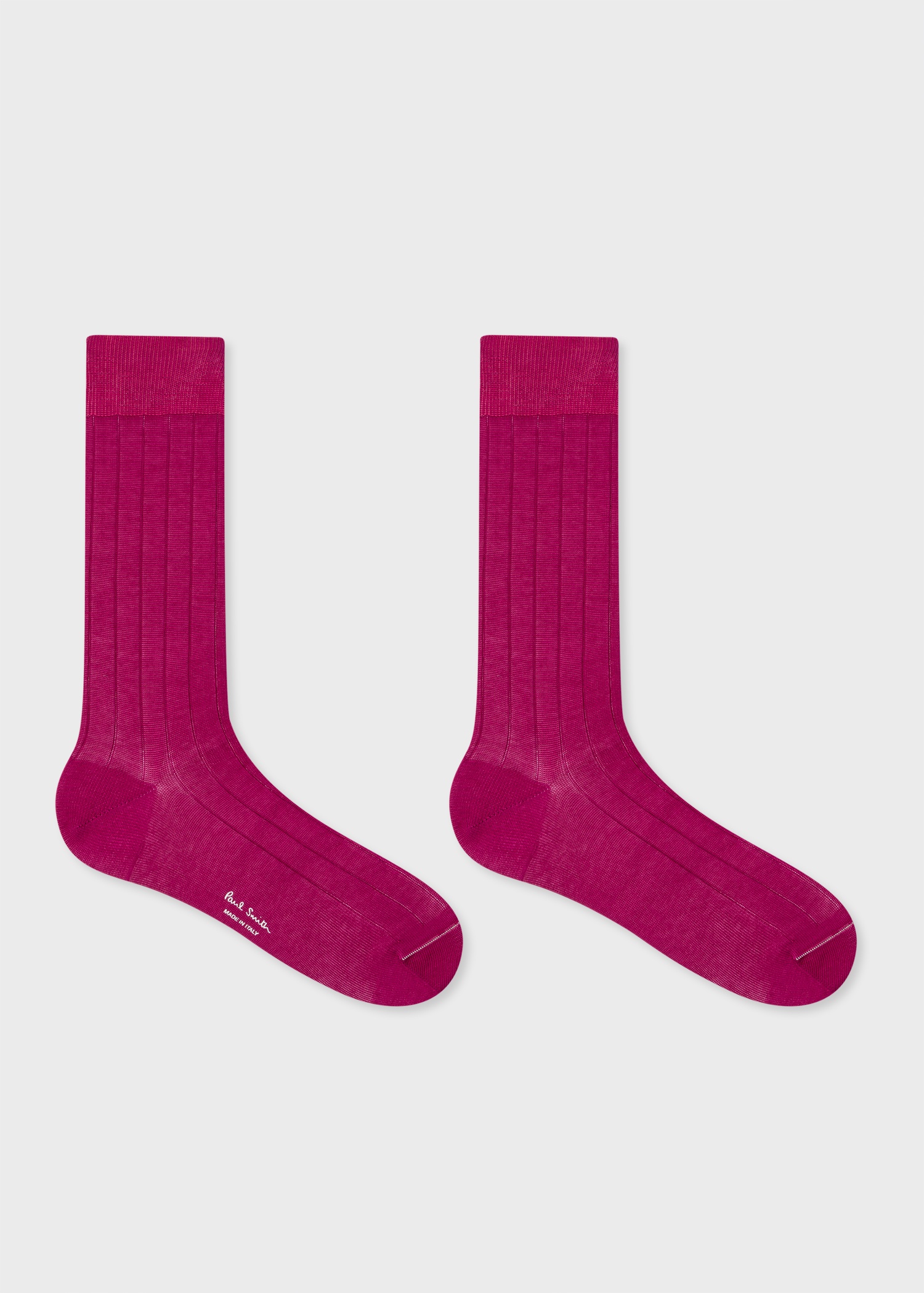 Plain Ribbed Socks Three-Pack - 5