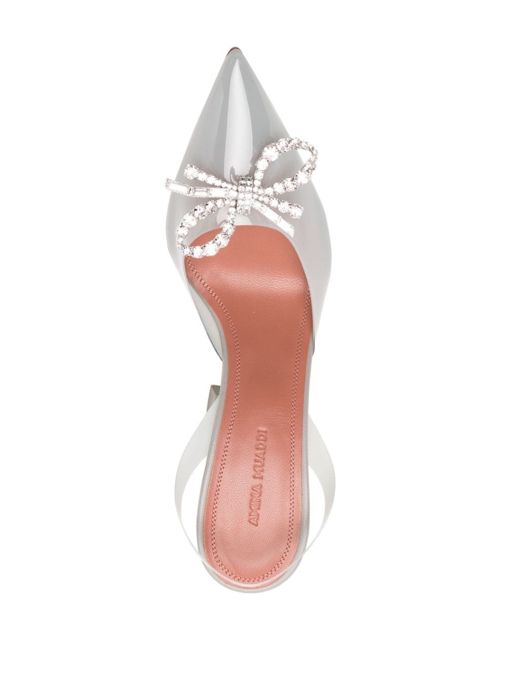 パンプス Rosie Embellished Bow Detailed Pumps Amina Muaddi Rosie Embellished Bow Detailed Pumps - Runway