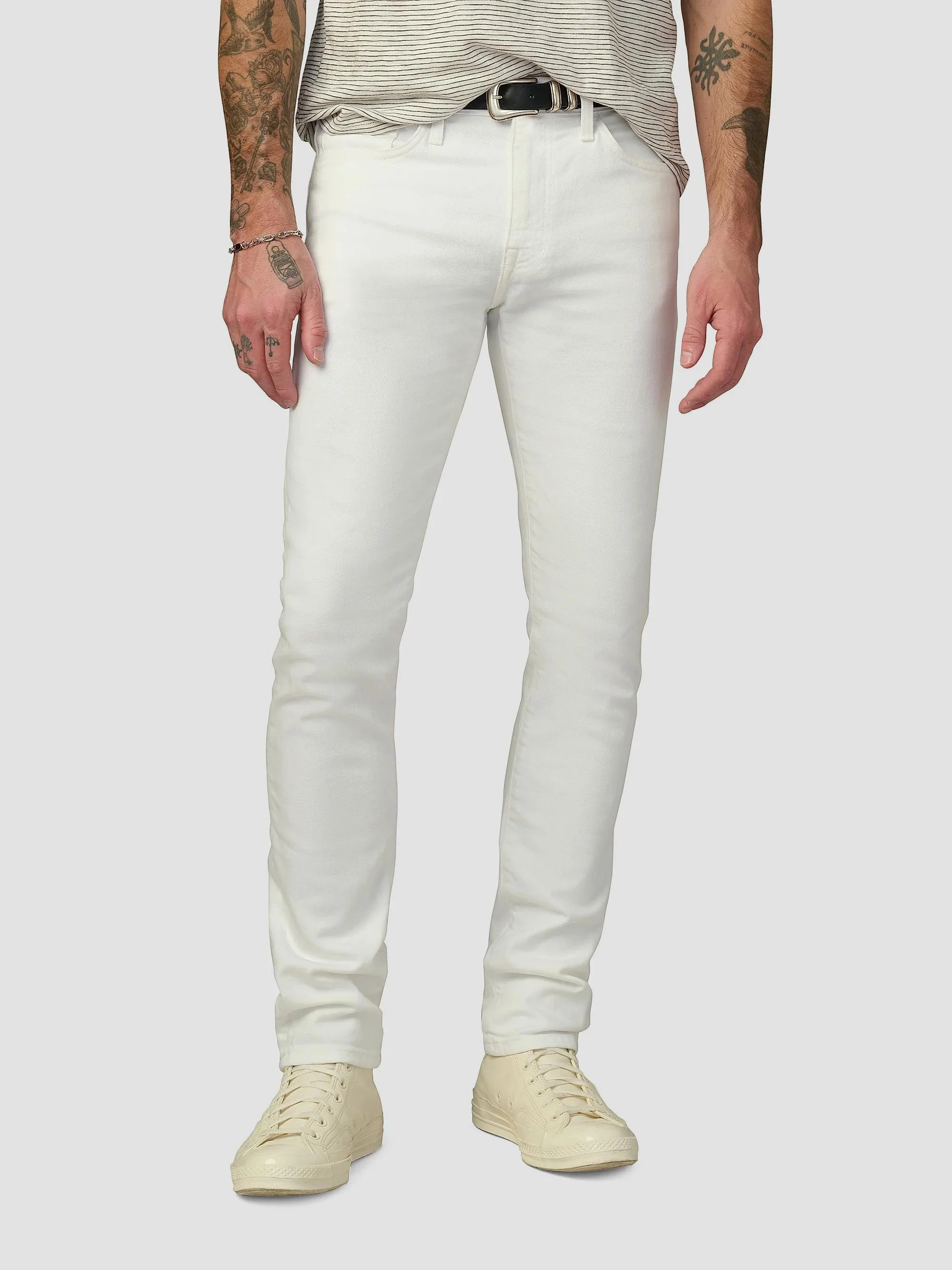 Men's Asher Straight-Leg Jeans - Clean White - 1