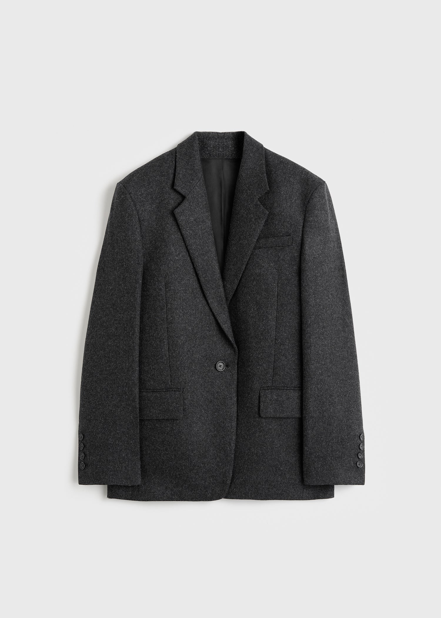 Tailored blazer charcoal - 1