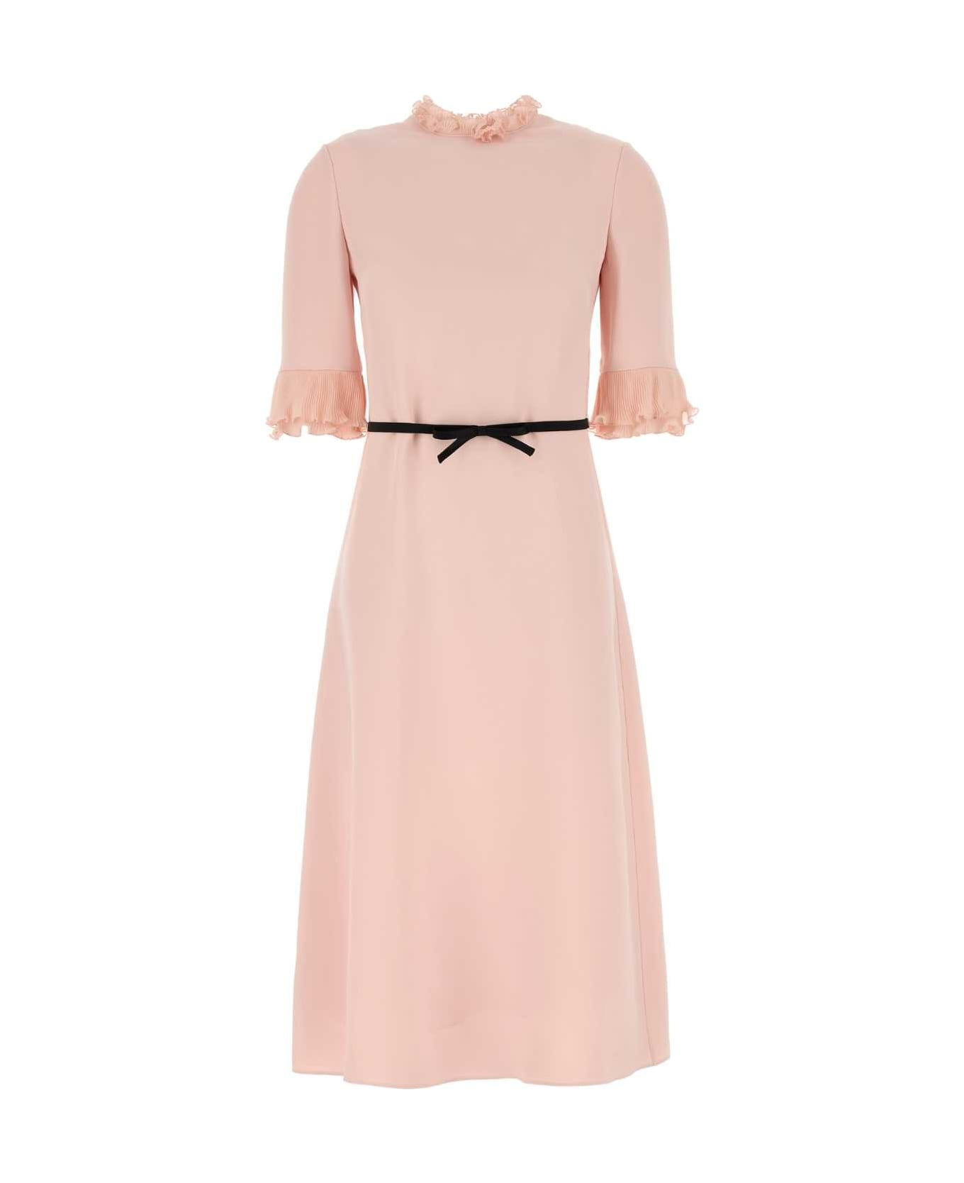 Pink Cady Dress - 1