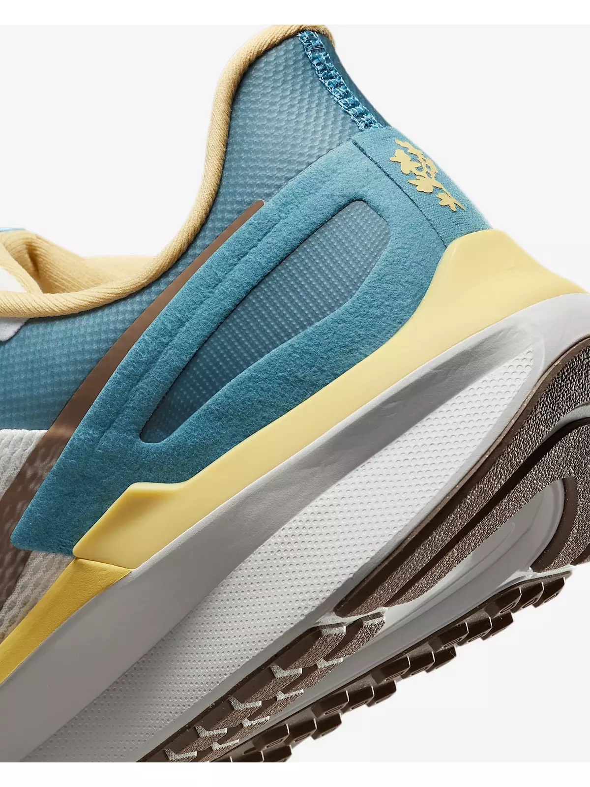 Structure 25 "White/Teal/Yellow/Bronze" Men's Running Shoe - 7
