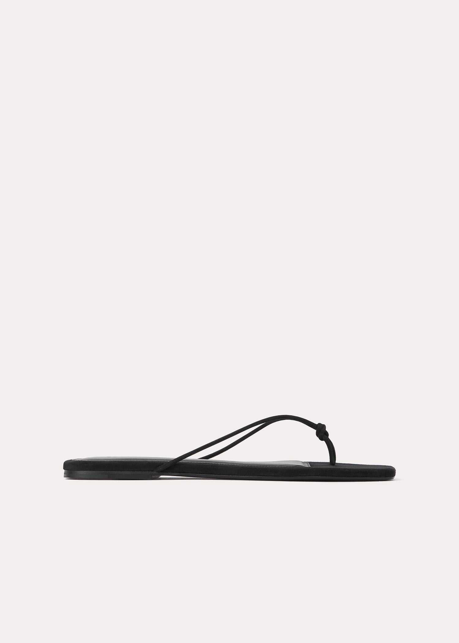 The Knot Flip-Flop Flat black - 7