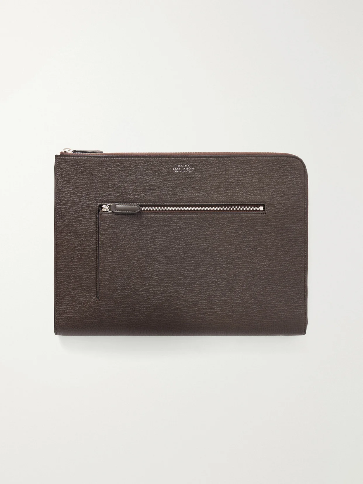 Ludlow Textured-leather Laptop Case - 1