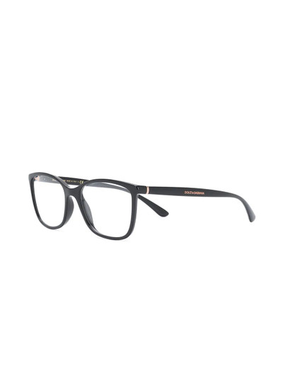 Dolce & Gabbana DG5026 rectangular-frame glasses outlook