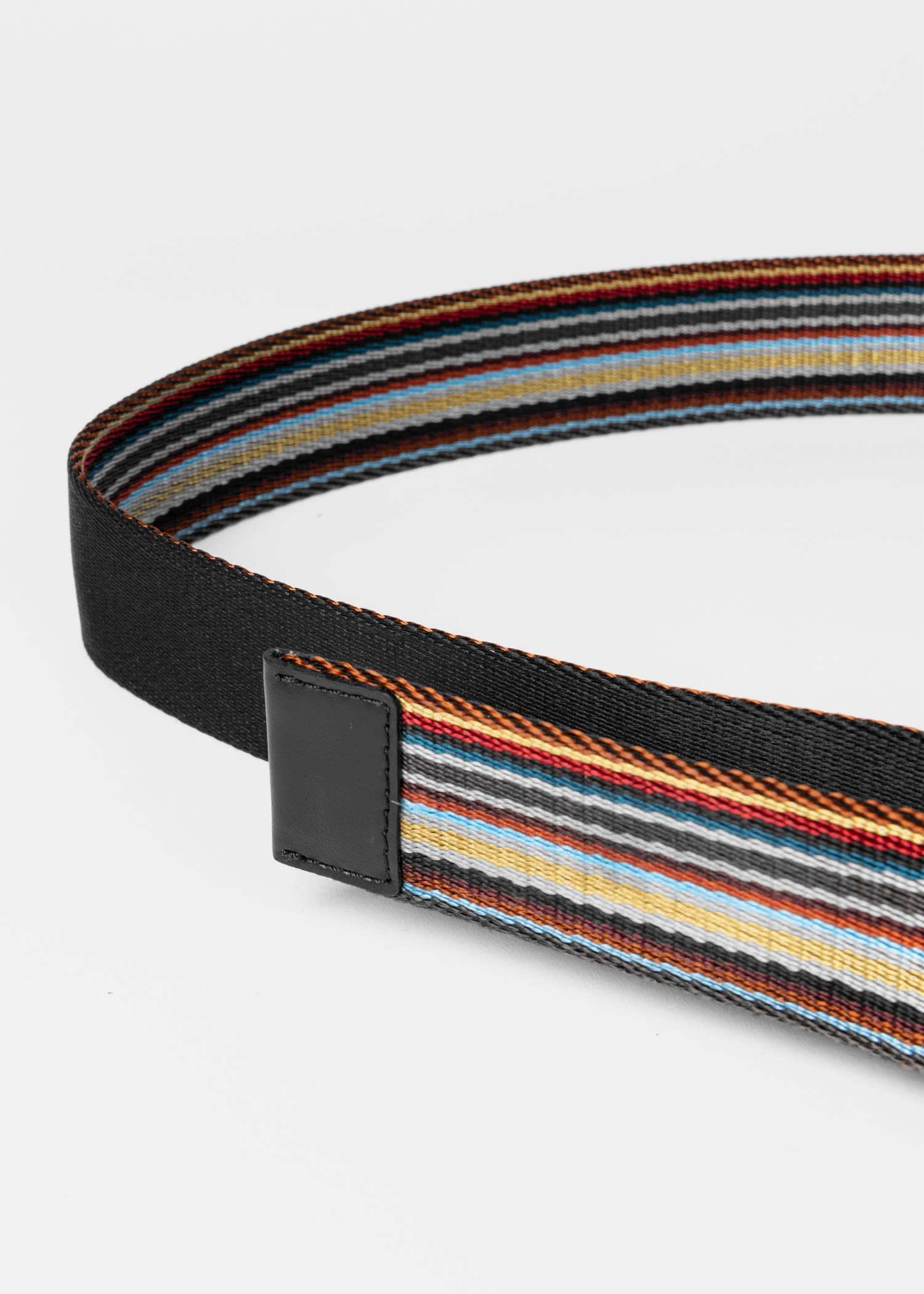 'Signature Stripe' Jacquard Belt - 4