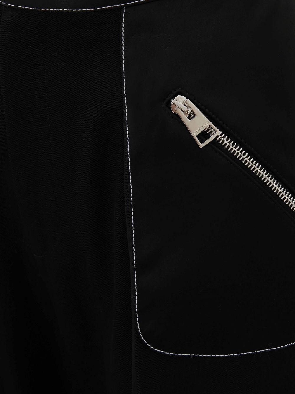 WIDE LEG TUXEDO TROUSERS - 5