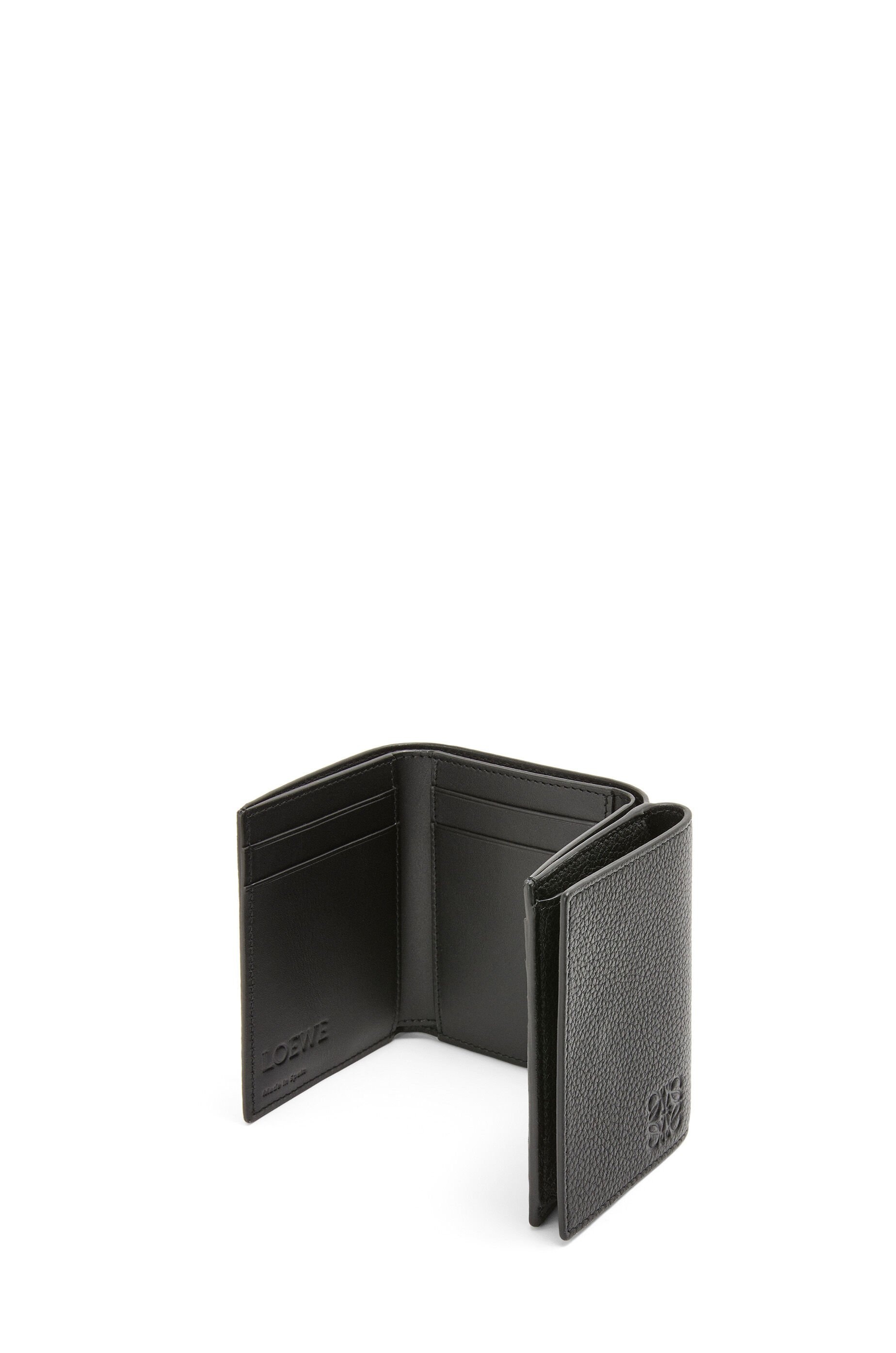 Trifold wallet in soft grained calfskin - 4