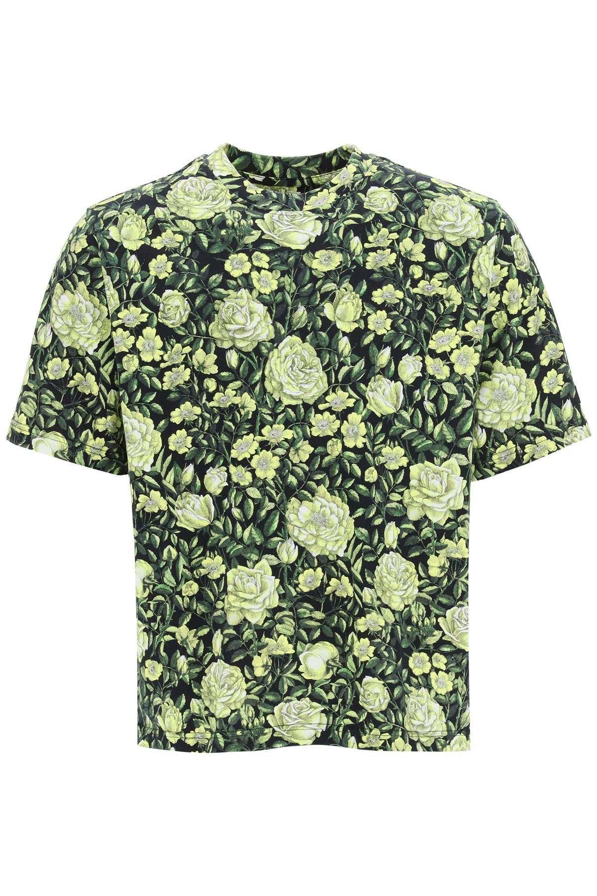 FLORAL PRINT T-SHIRT - 1