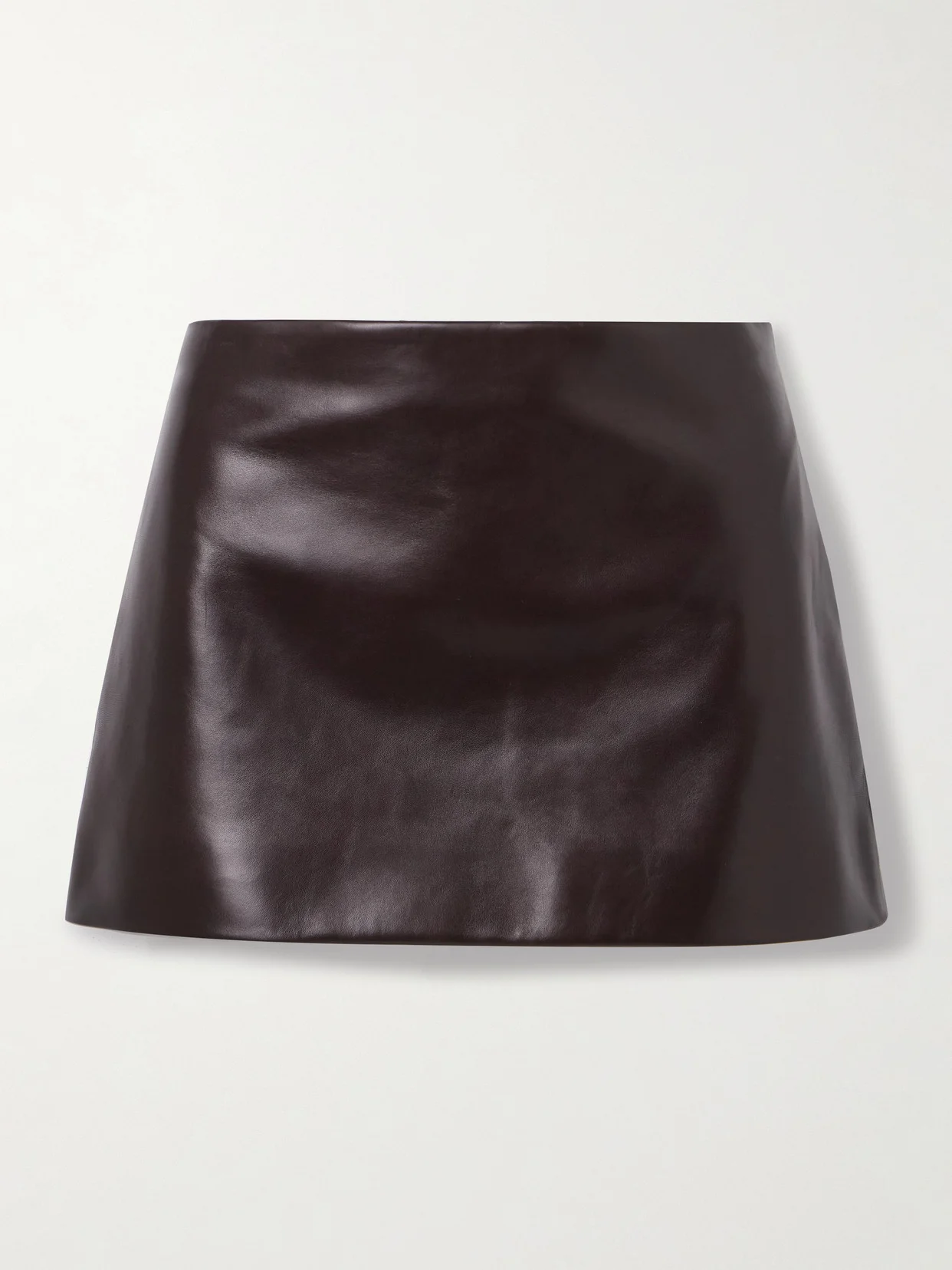 Jett Leather Mini Skirt - 1