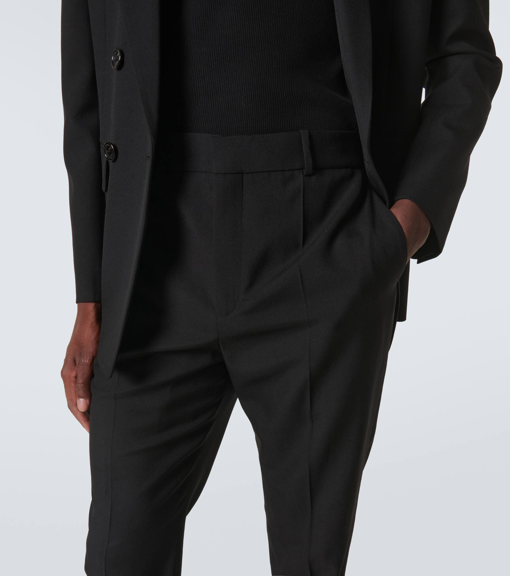 High-rise straight pants - 5