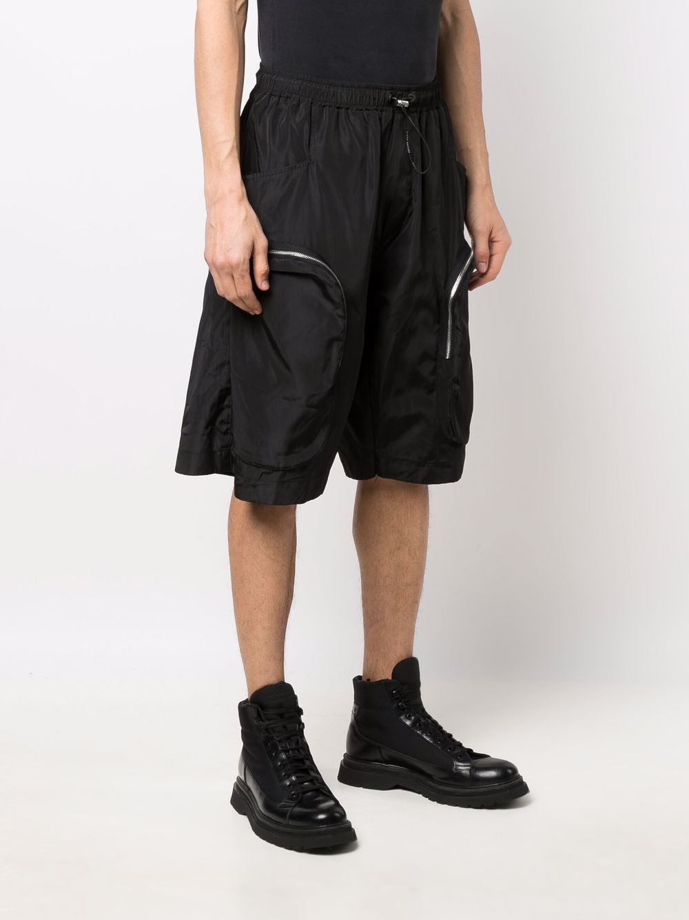 zipped-pocket jogging shorts - 3