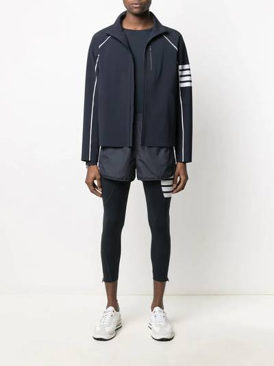 Thom Browne 4-Bar motif performance jacket outlook