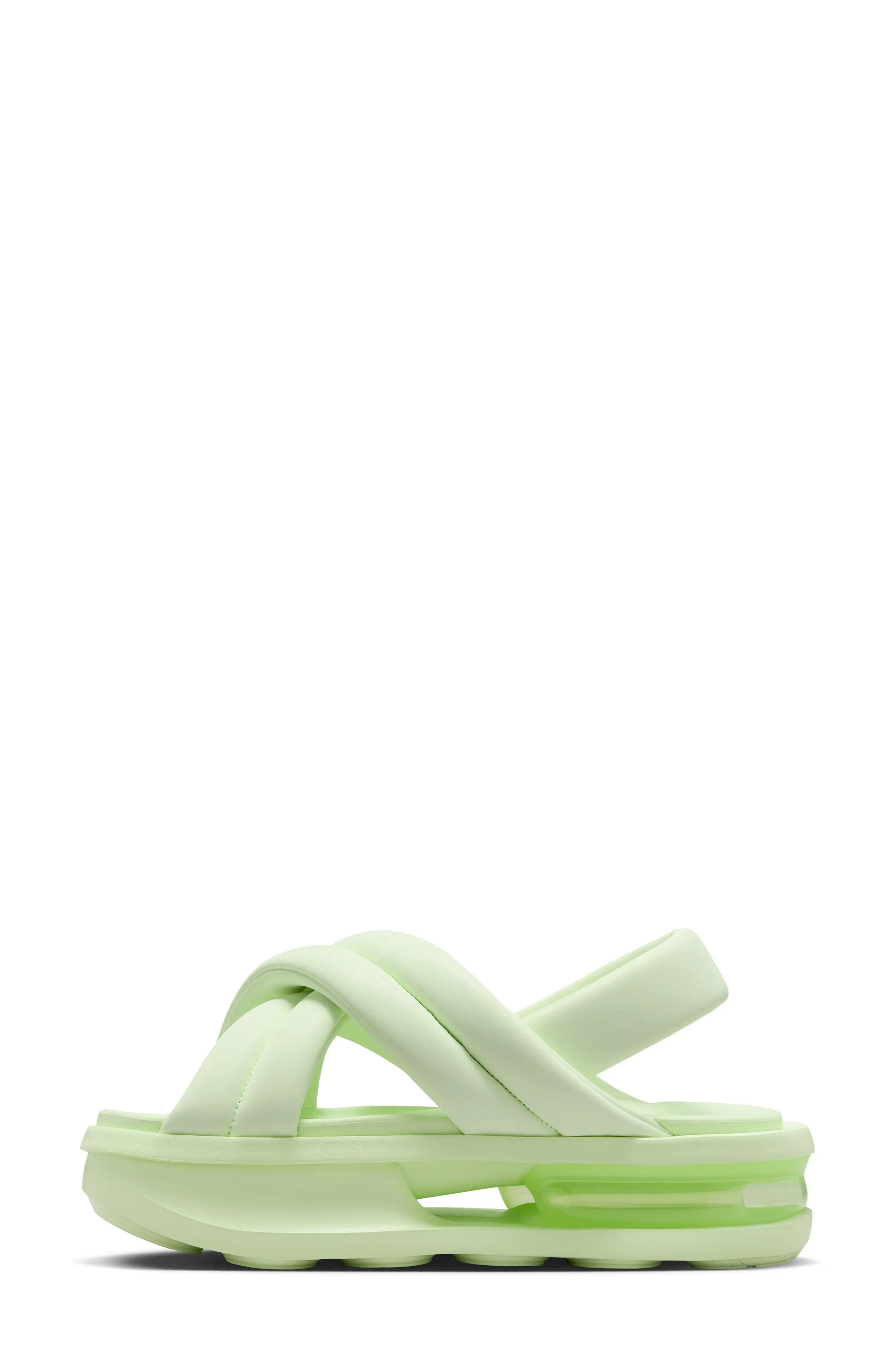 Nike Air Max Isla Platform Sandal in Barely Volt/Black/Volt