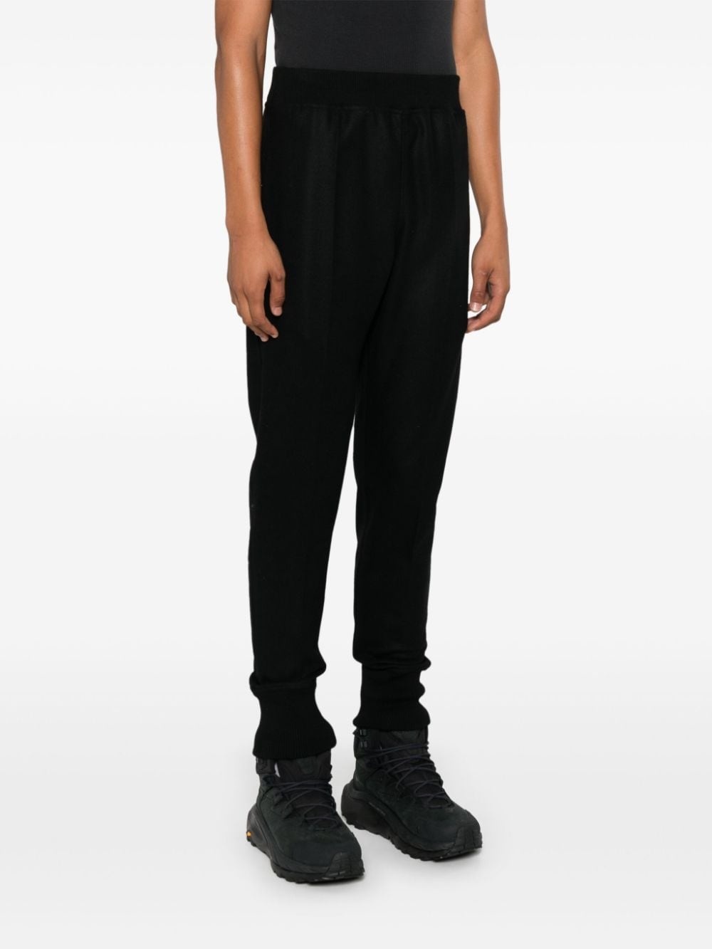 wool track pants - 3