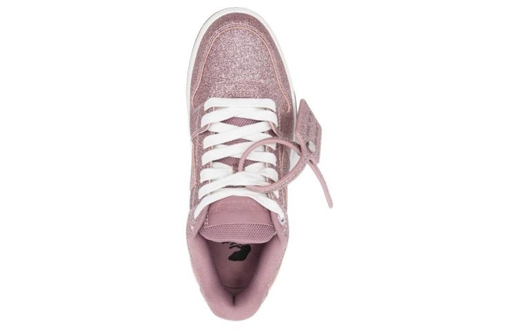 (WMNS) Off-White Out Of Office Low-Top Sneaker 'Pink White' OWIA259F22LEA0043030 - 4
