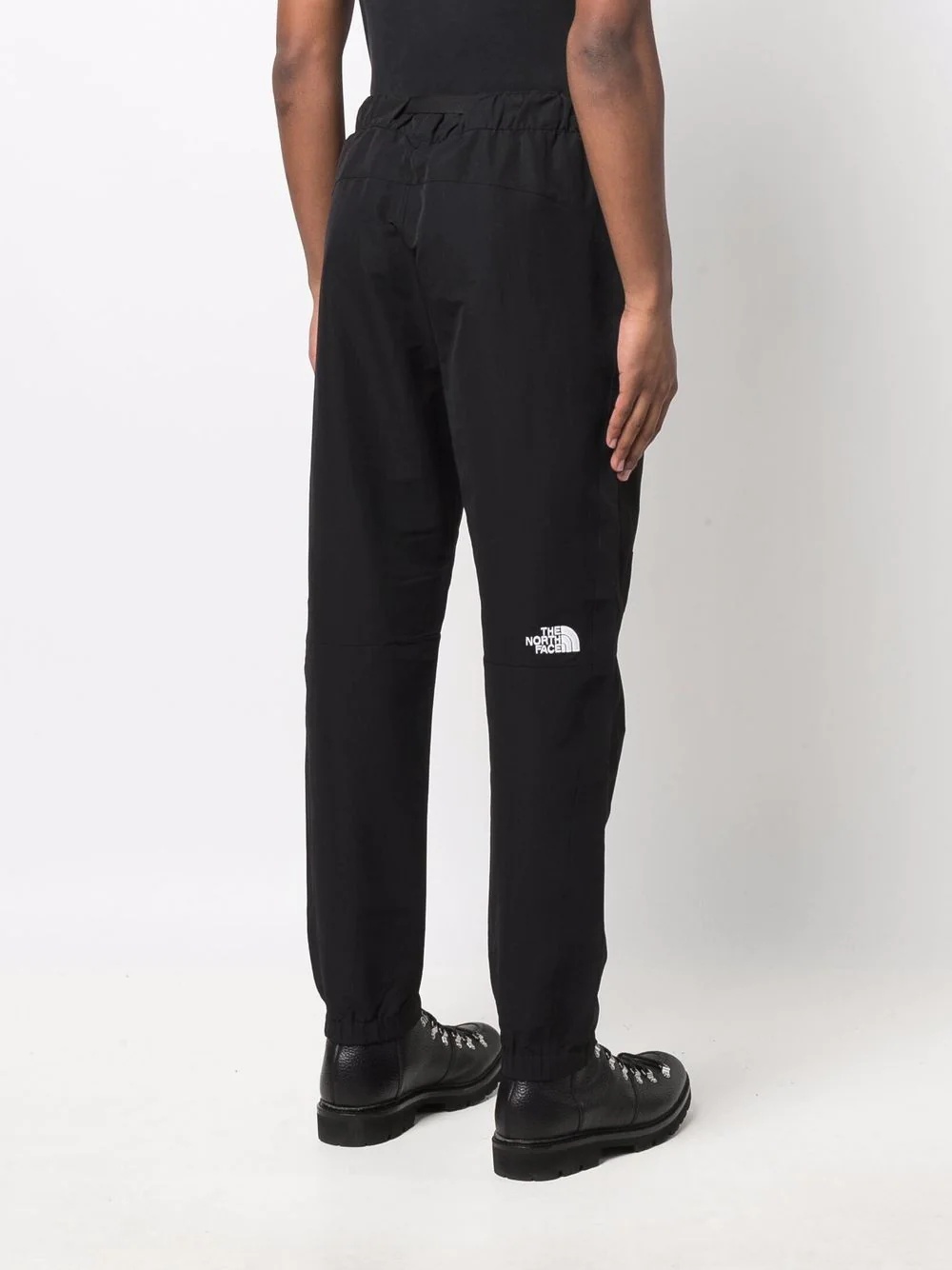 logo-print slim-fit trousers - 6