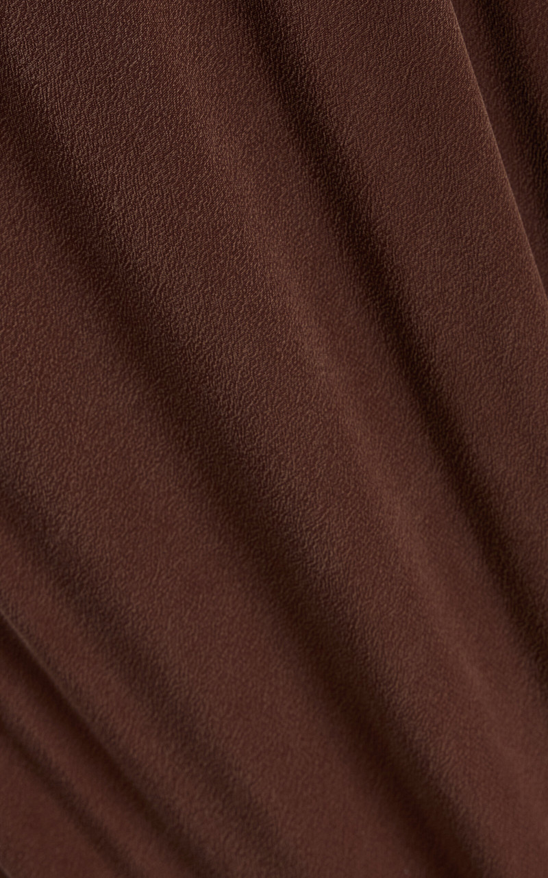 The Valencia Dress brown 5