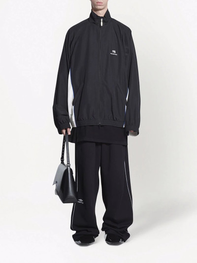 BALENCIAGA Sporty B two-tone jacket outlook