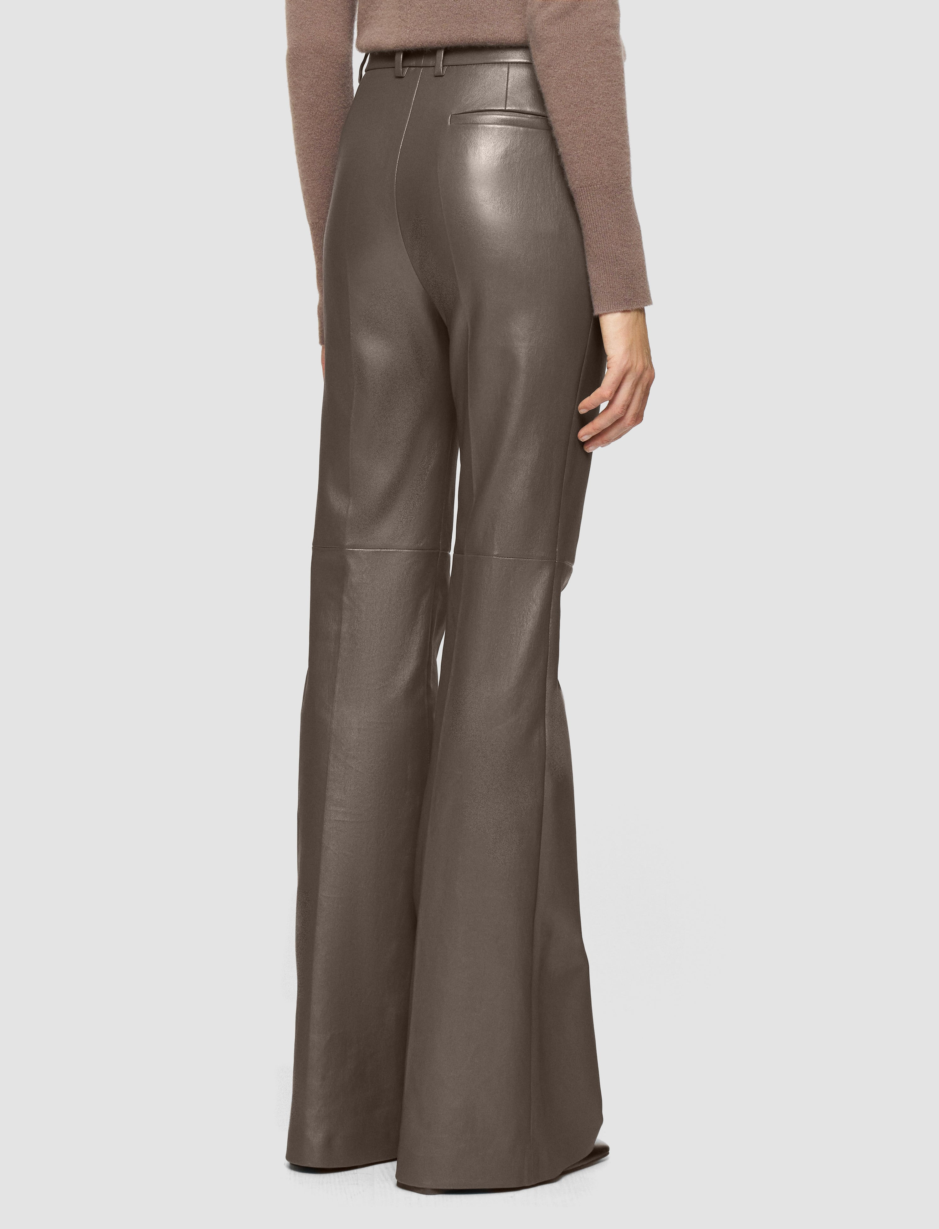 Tafira Leather Stretch Trousers - 3