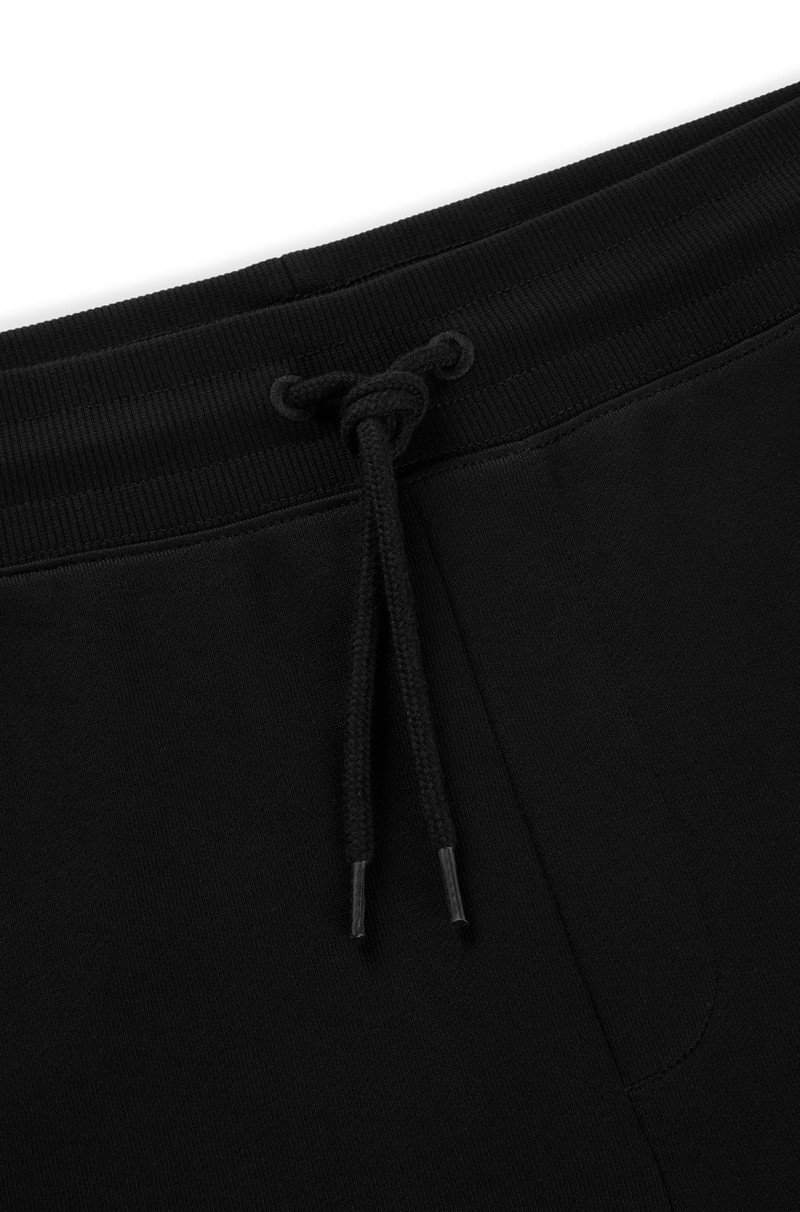 COTTON-TERRY RELAXED-FIT SHORTS WITH LOGO TRIM 6