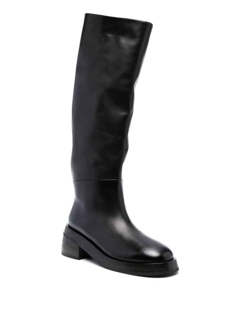 Marsèll Chamois 75mm leather boots outlook