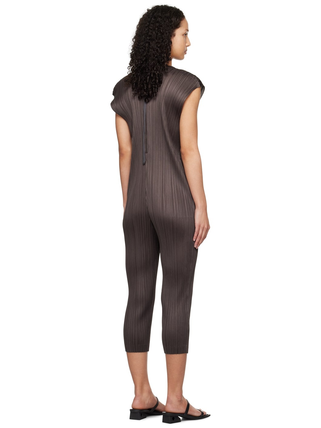 Gray Monthly Colors January Jumpsuit - 3