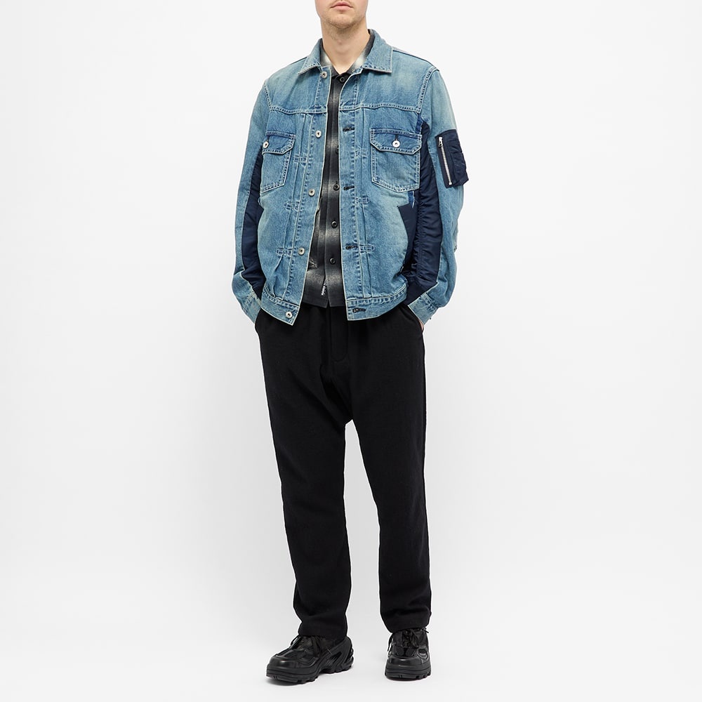 Sacai Denim x MA-1 Jacket - 7