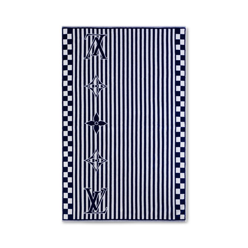 LV Graphical Beach Towel 1