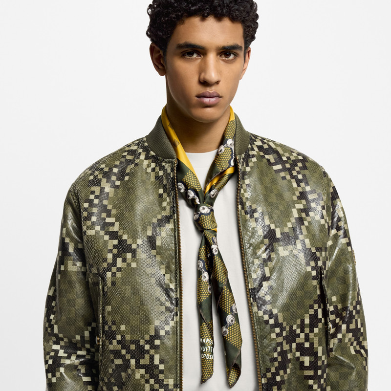 Damier Jewelry Silk Square 5