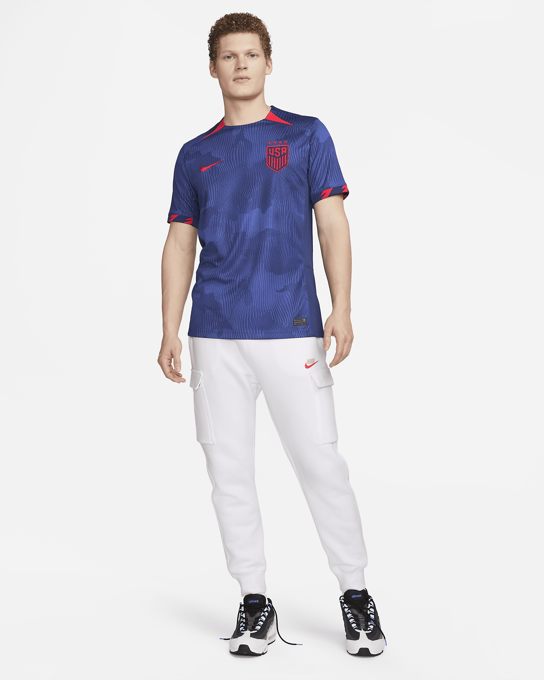 USWNT (4-Star) 2023 Stadium Away Nike Men's Dri-FIT Soccer Jersey - 8