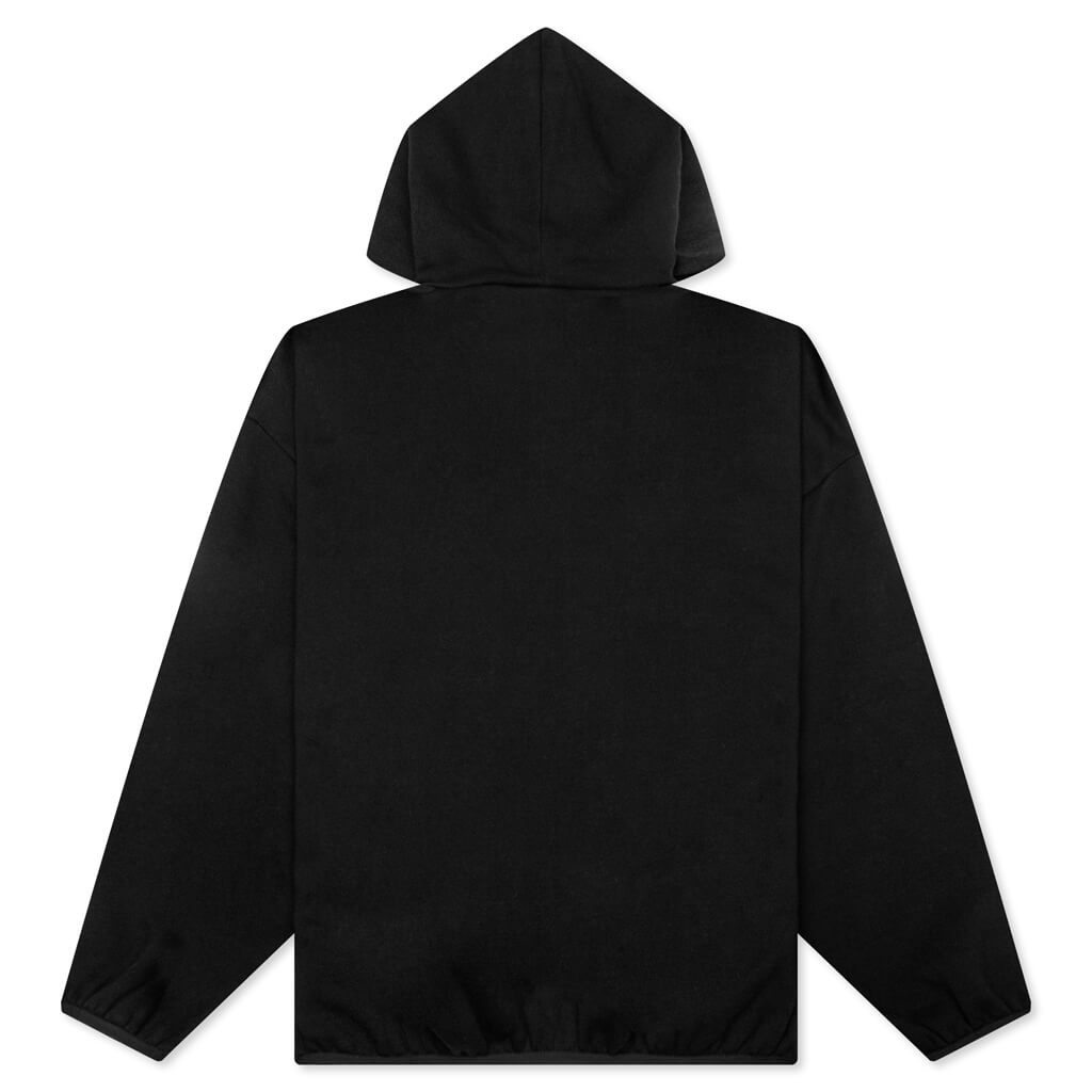 ESSENTIALS HOODIE - BLACK - 2