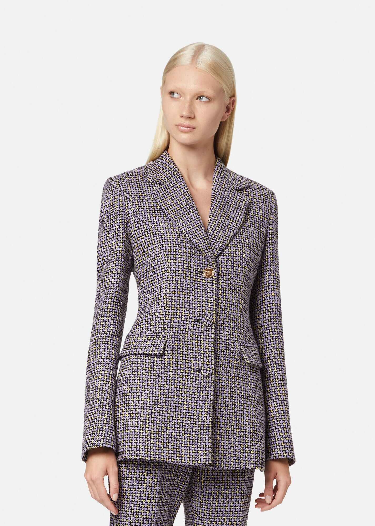 Medusa Tweed Blazer - 2